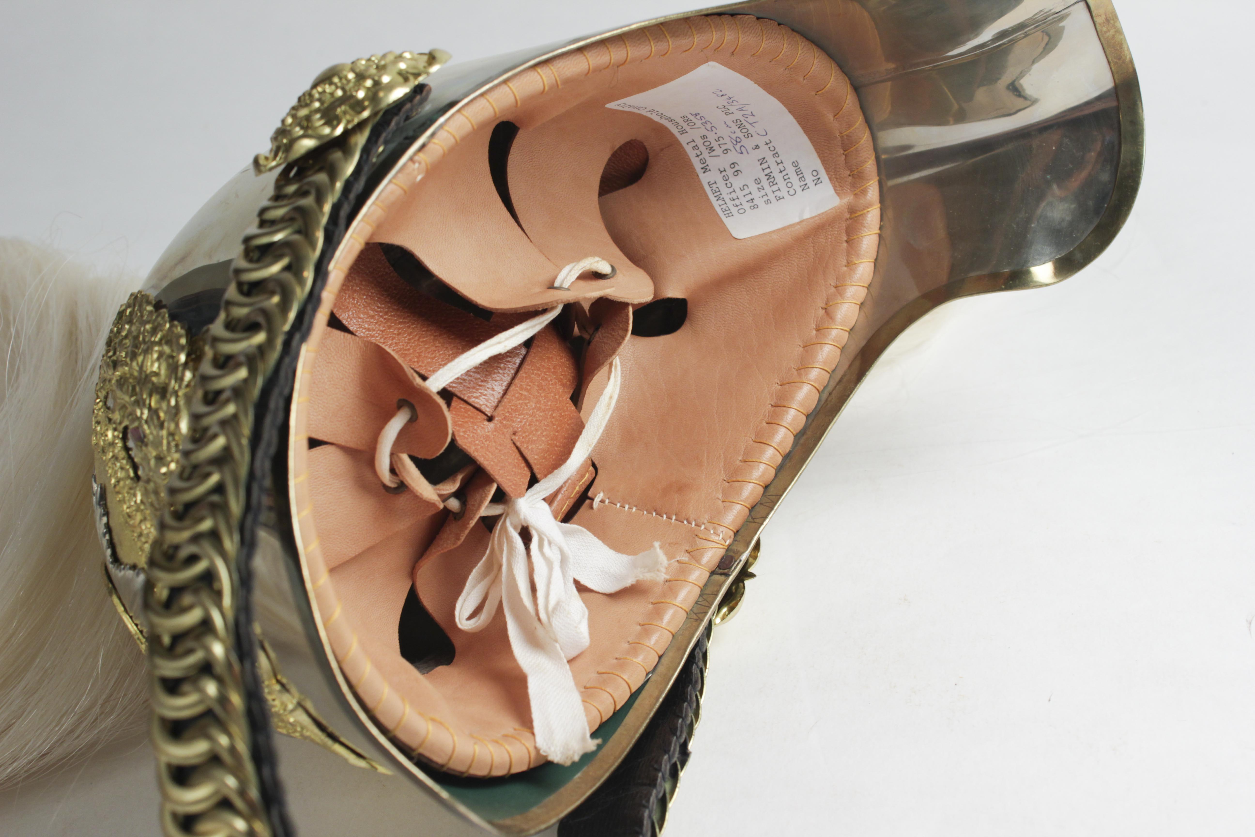 Authentic British Royal Household Cavalry Life Guard Helmet