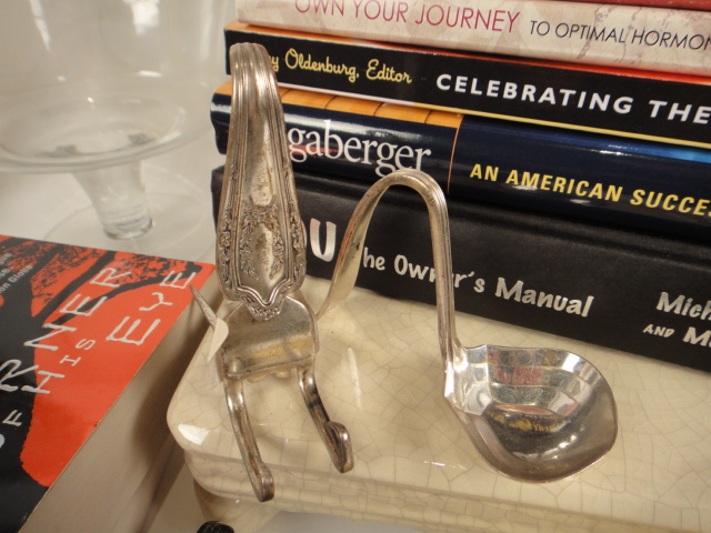 Ceramic Candle Holders, Hand Painted Birds and More