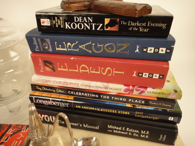 Ceramic Candle Holders, Hand Painted Birds and More