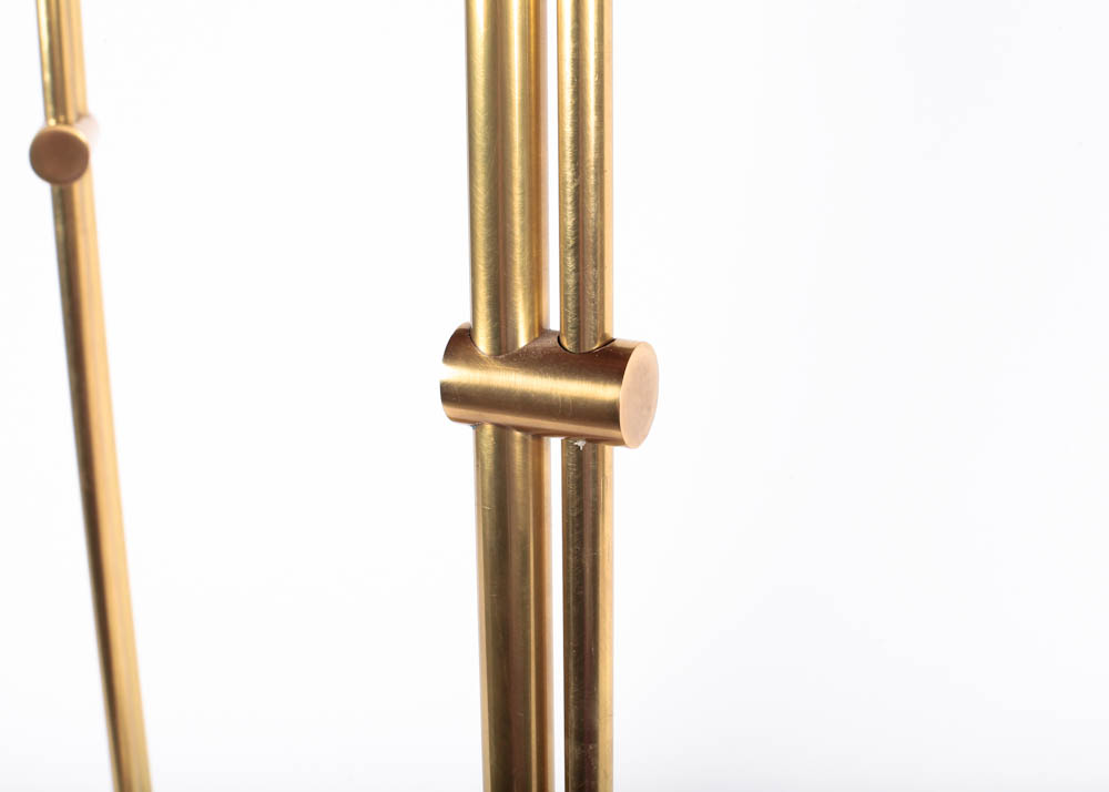 Pair of Frederick Cooper Pharmacy Lamps in Brass