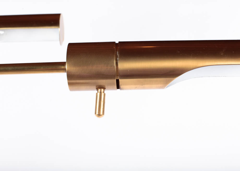 Pair of Frederick Cooper Pharmacy Lamps in Brass