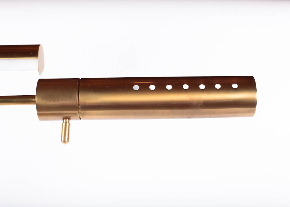 Pair of Frederick Cooper Pharmacy Lamps in Brass