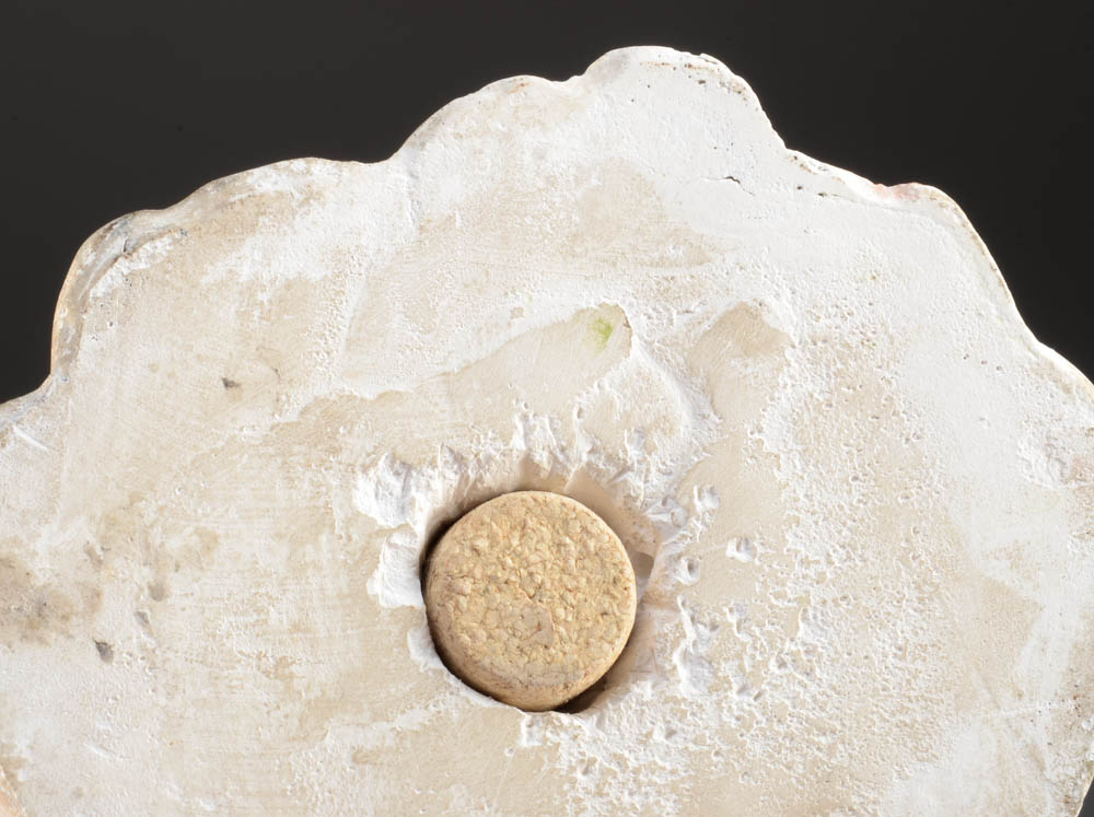 Vintage Chalkware Figural Cow Piggy Bank