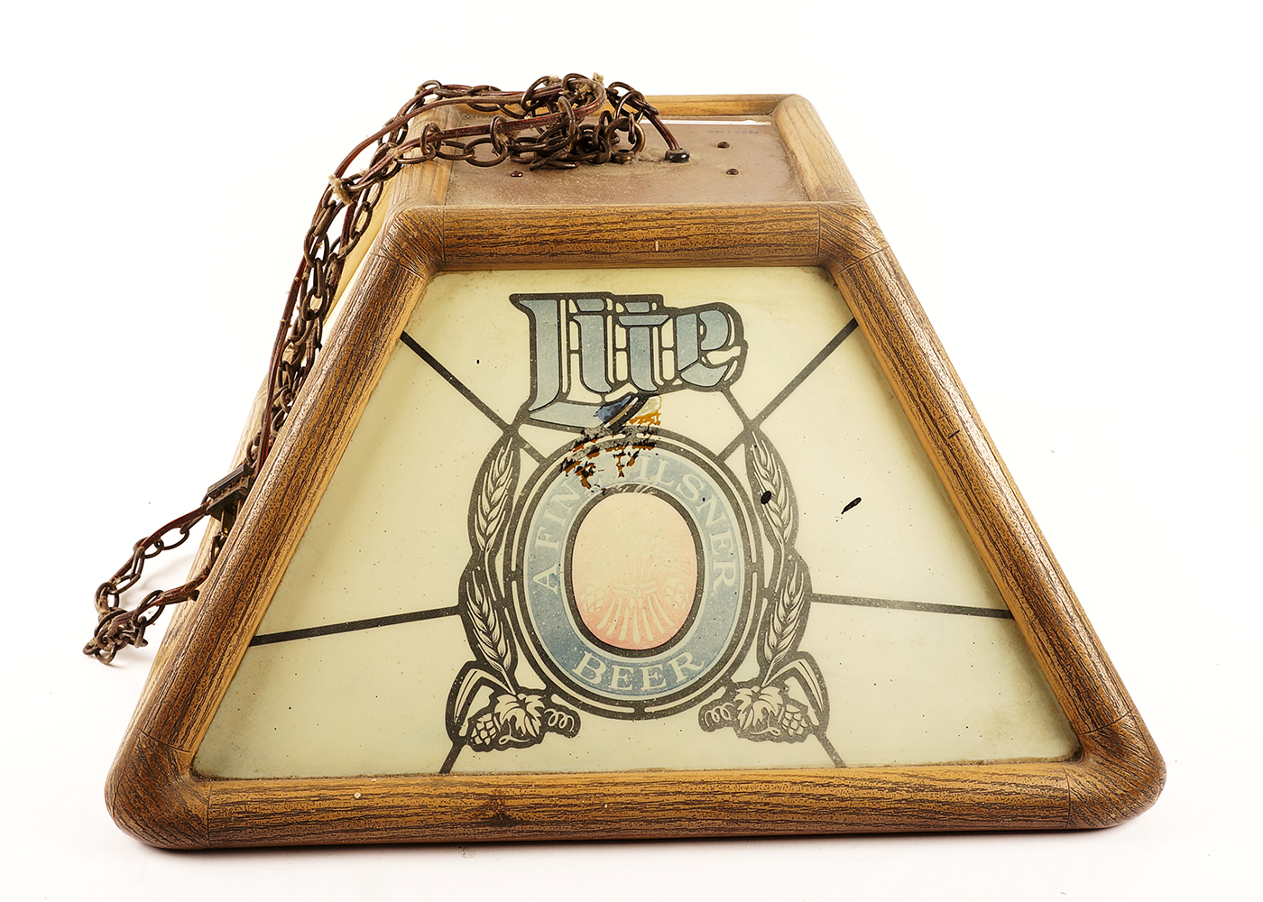 1988 Miller Lite Hanging Lamp