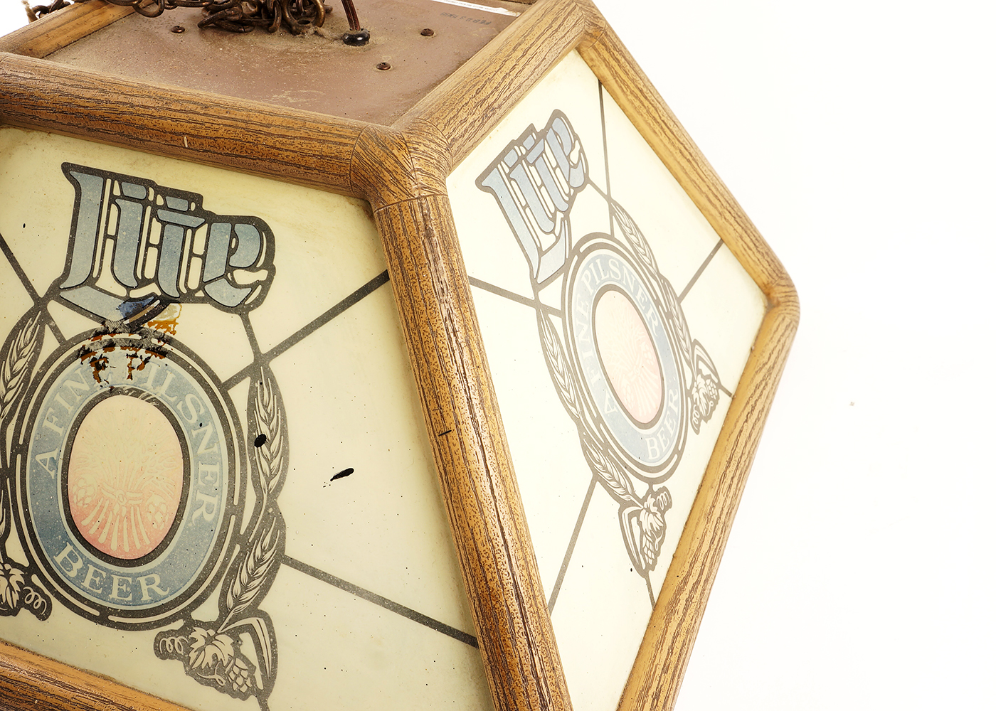 1988 Miller Lite Hanging Lamp