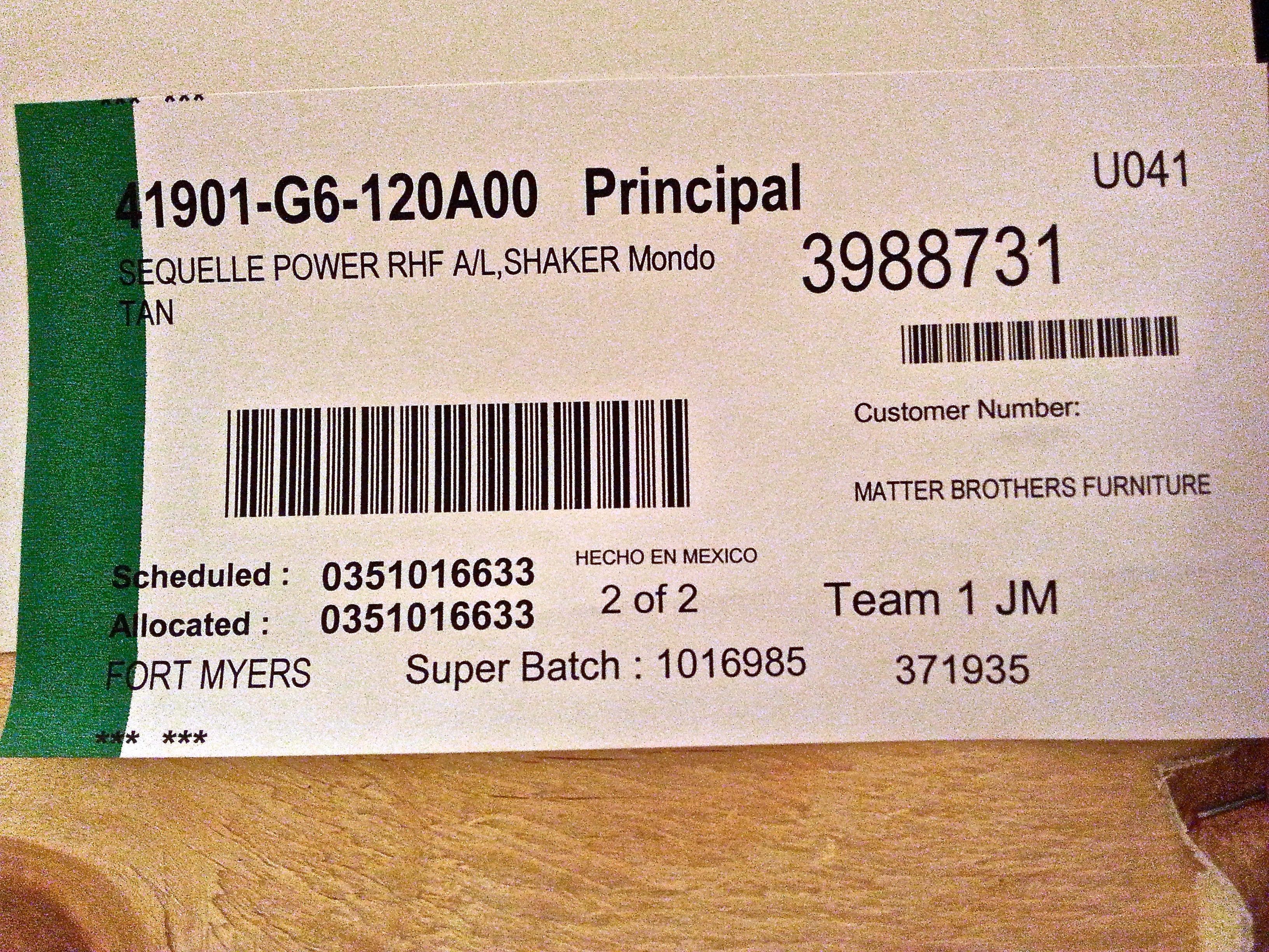 Theater Seating Group of Electric Recliners by Matter Brothers