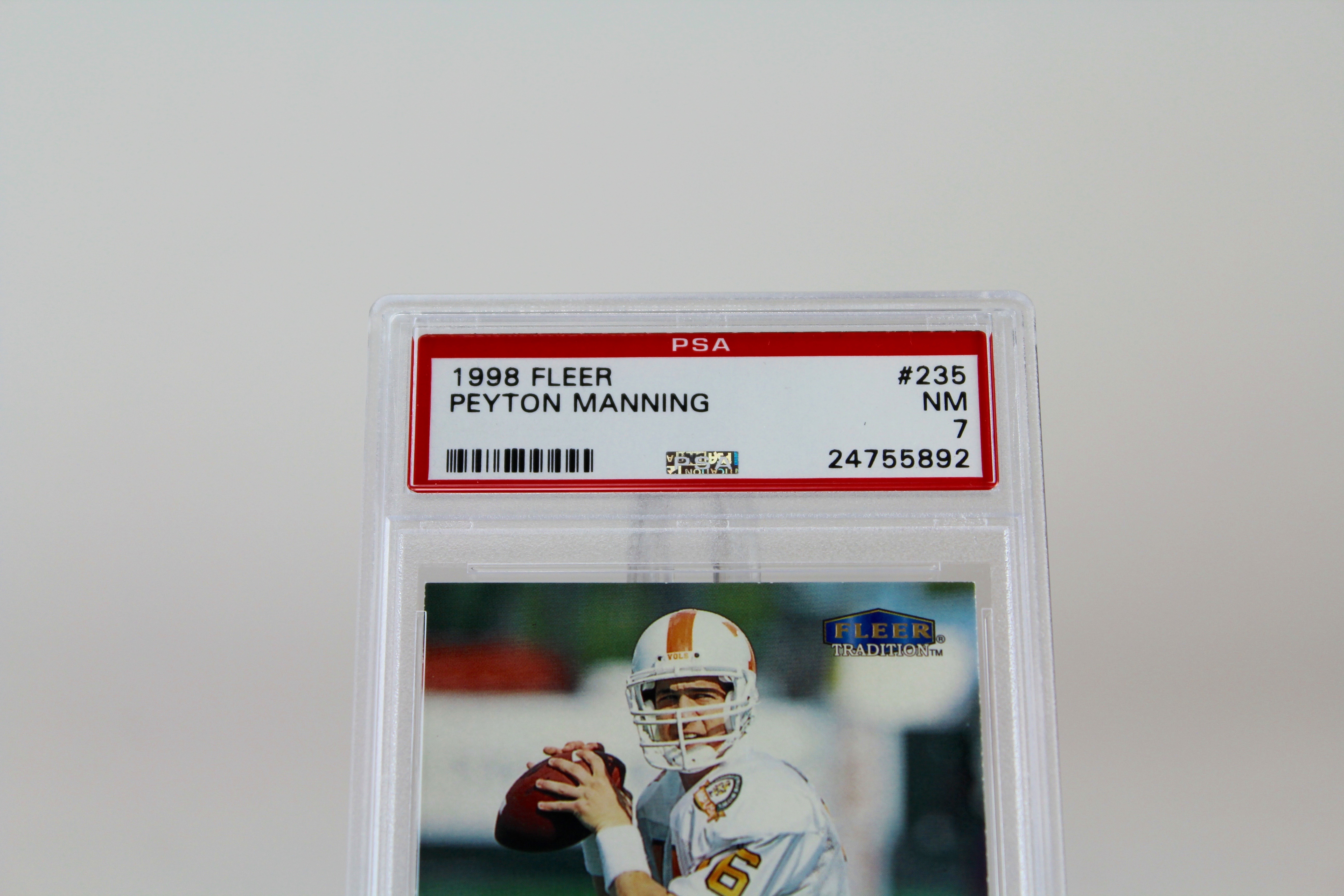 Duo of 1998 Peyton Manning Rookie Cards