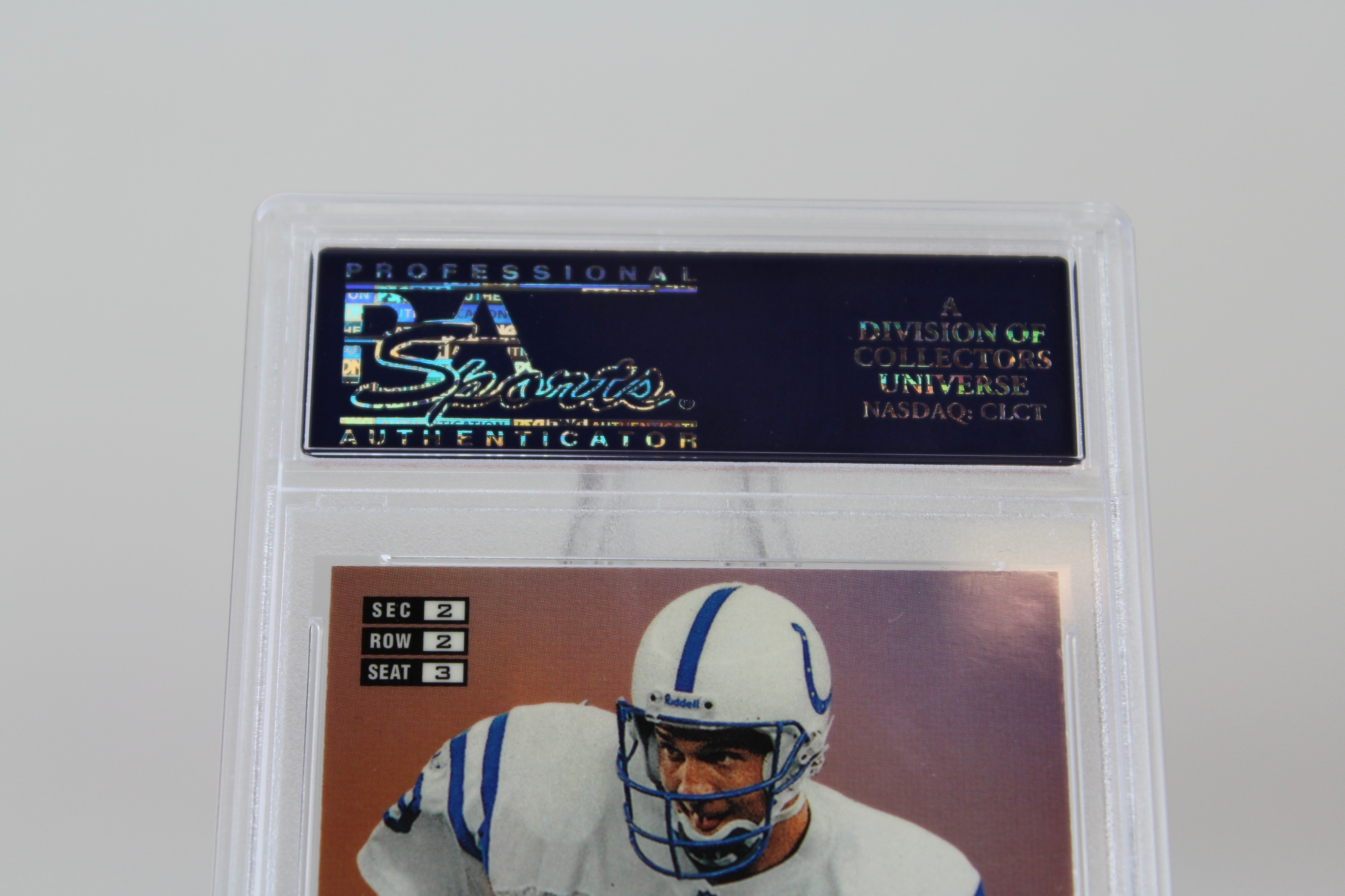 Duo of 1998 Peyton Manning Rookie Cards