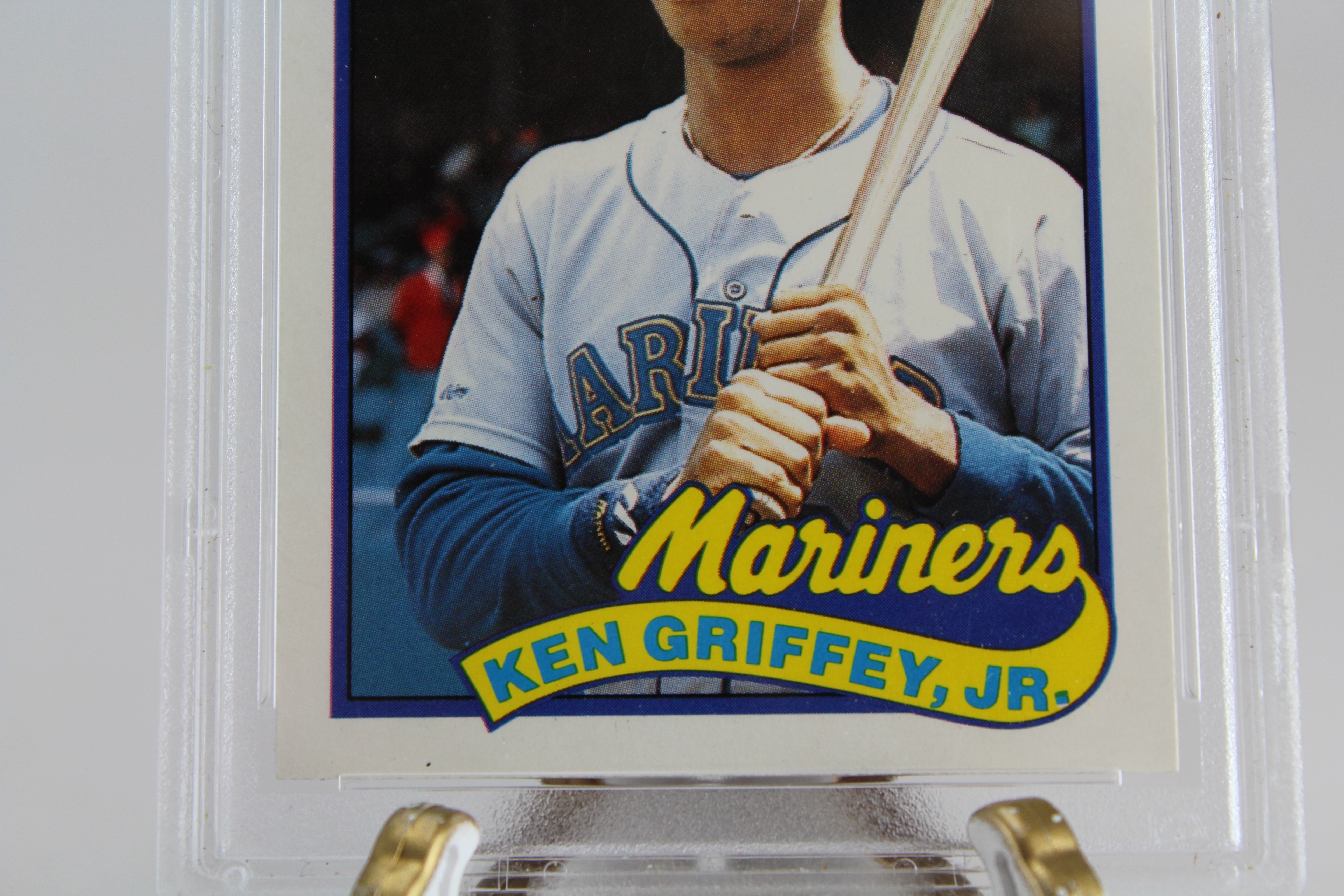 1989 Topps Traded Ken Griffey, Jr. Graded Mint 9 Baseball Card