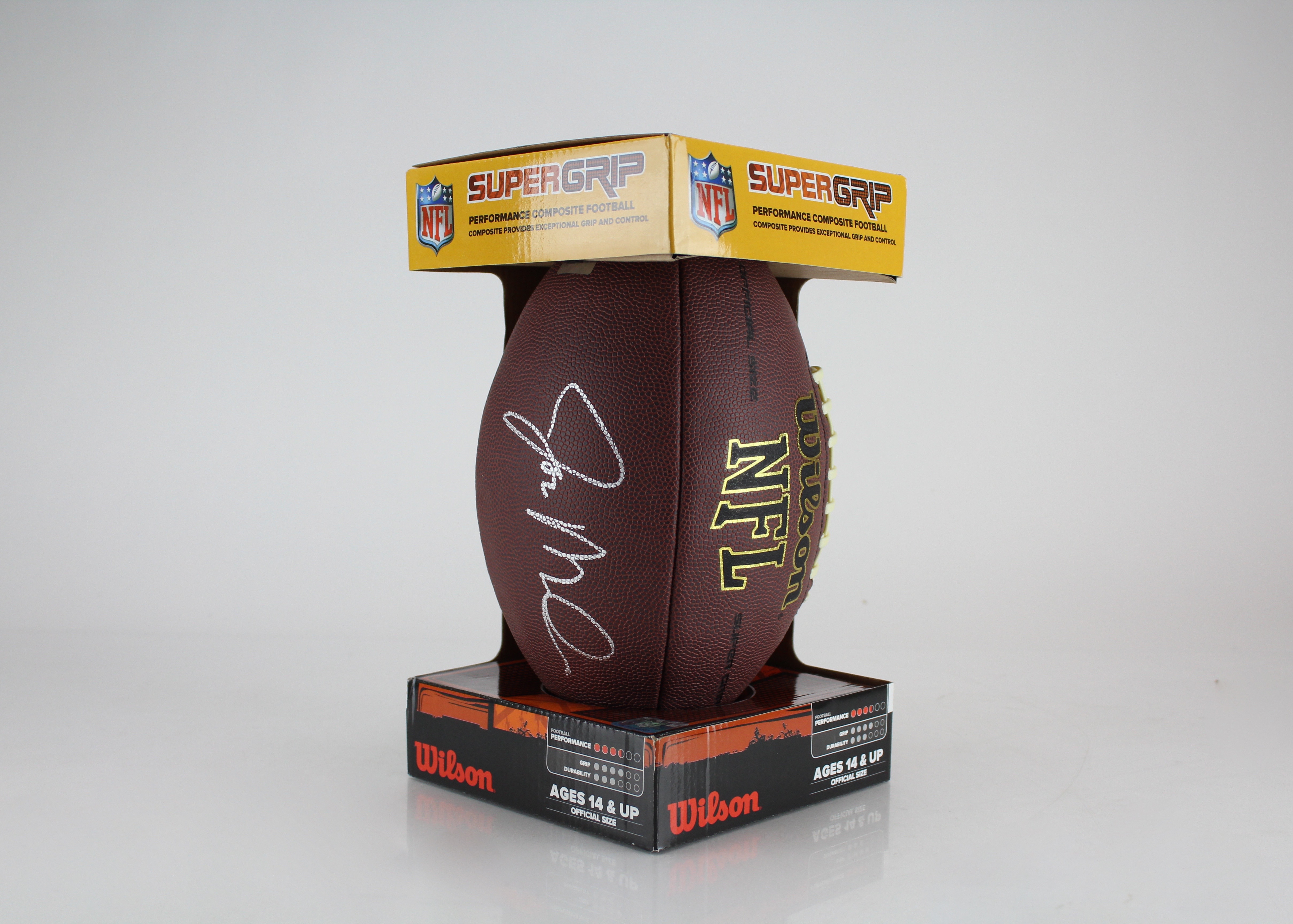 Joe Montana Autographed Wilson Super Grip Football
