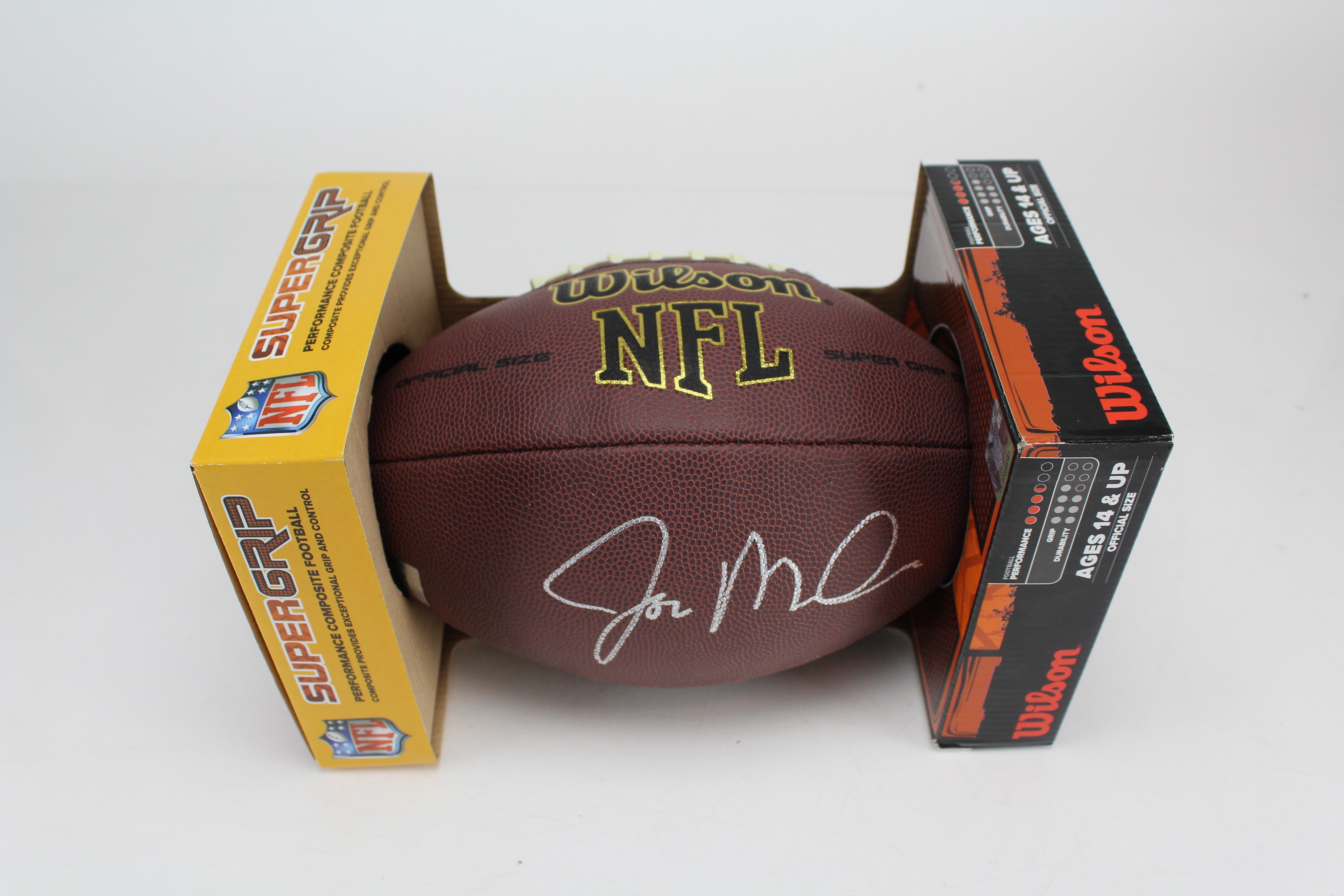 Joe Montana Autographed Wilson Super Grip Football