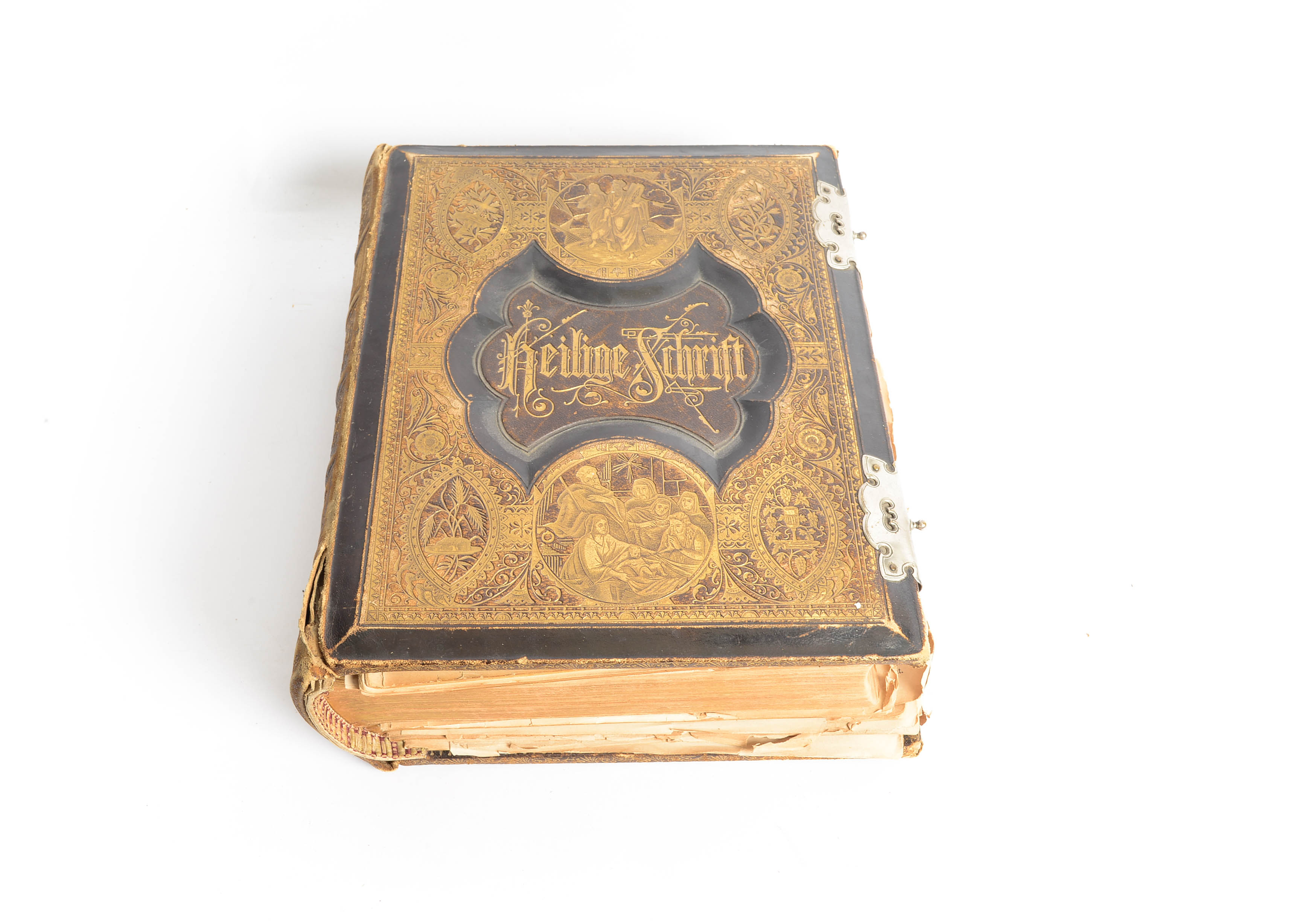 Antique German Family Bible