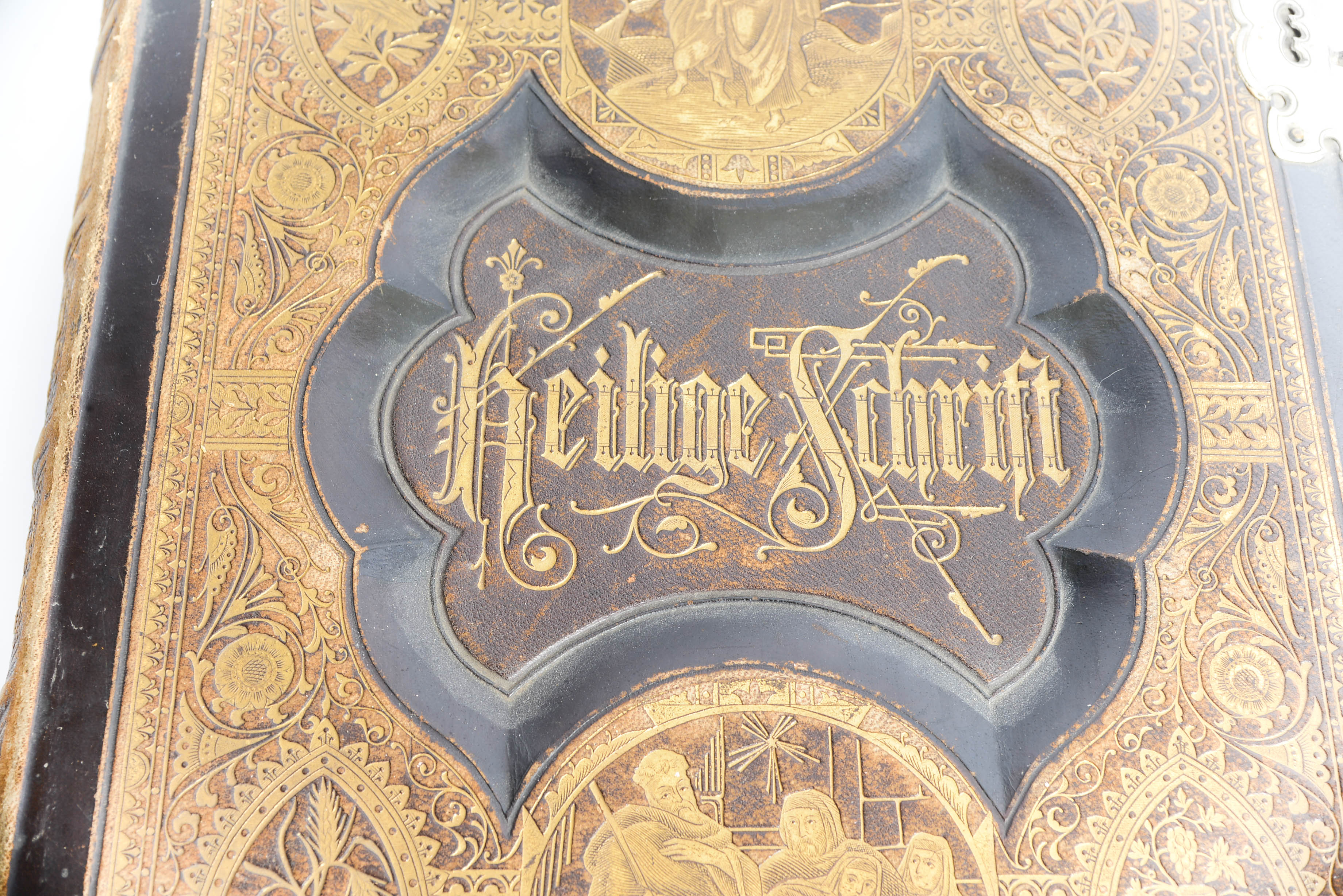 Antique German Family Bible