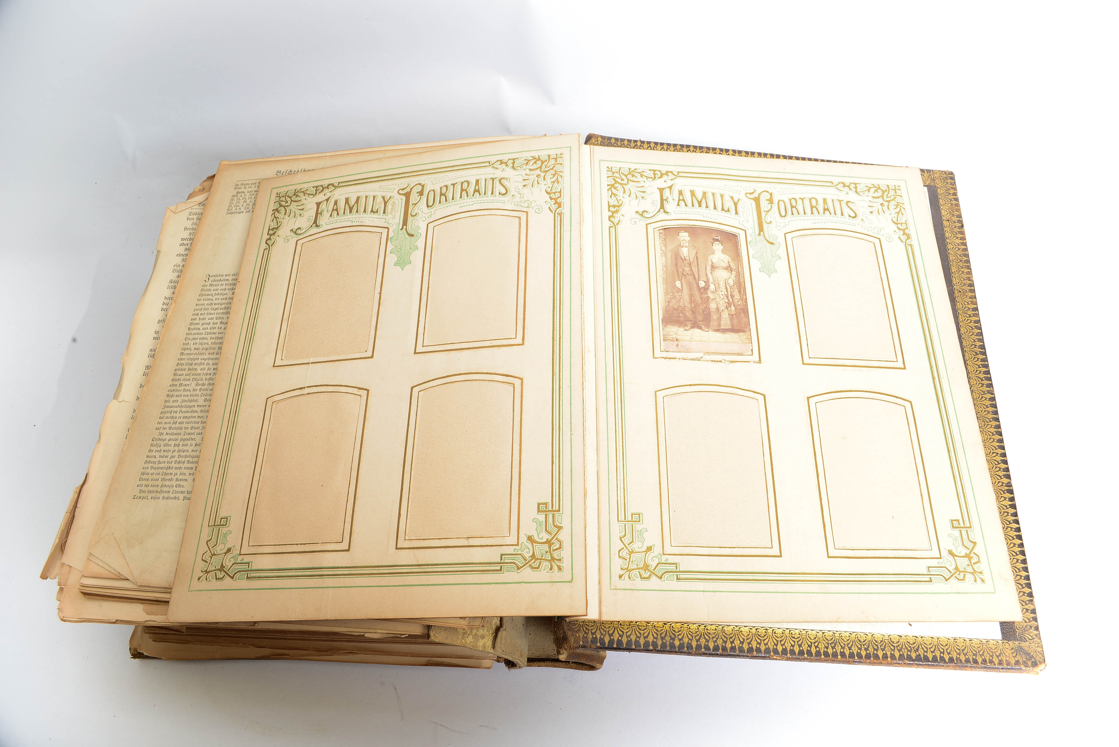 Antique German Family Bible