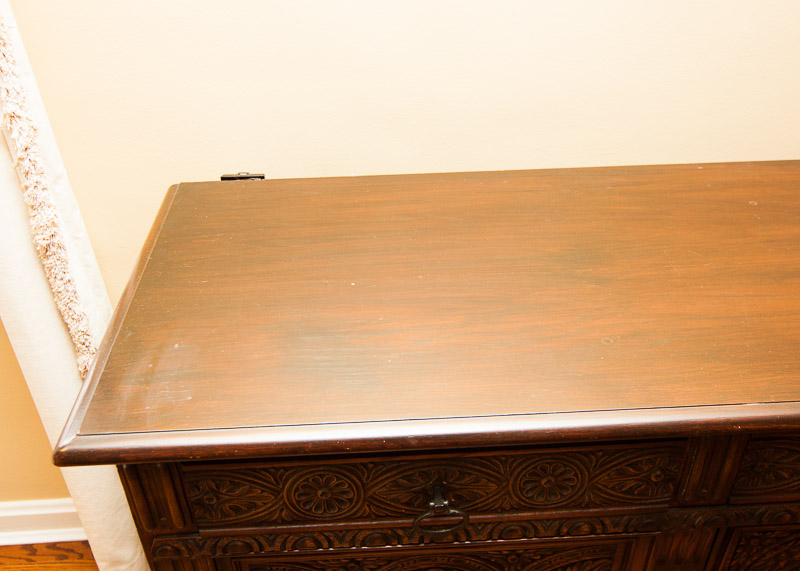 Early 20th Century Jacobean Revival Oak Sideboard Console