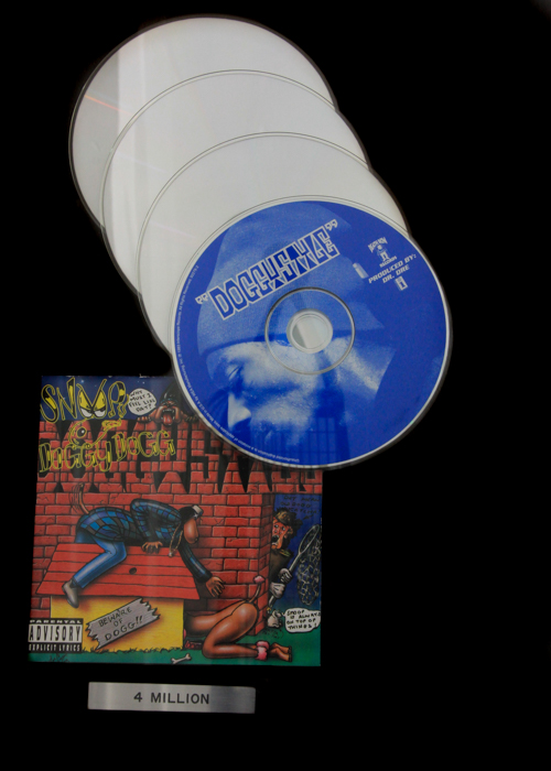 Death Row Records RIAA Multi-Platinum Certification Plaque