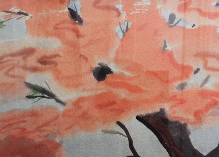 John Ward Framed Original Watercolor