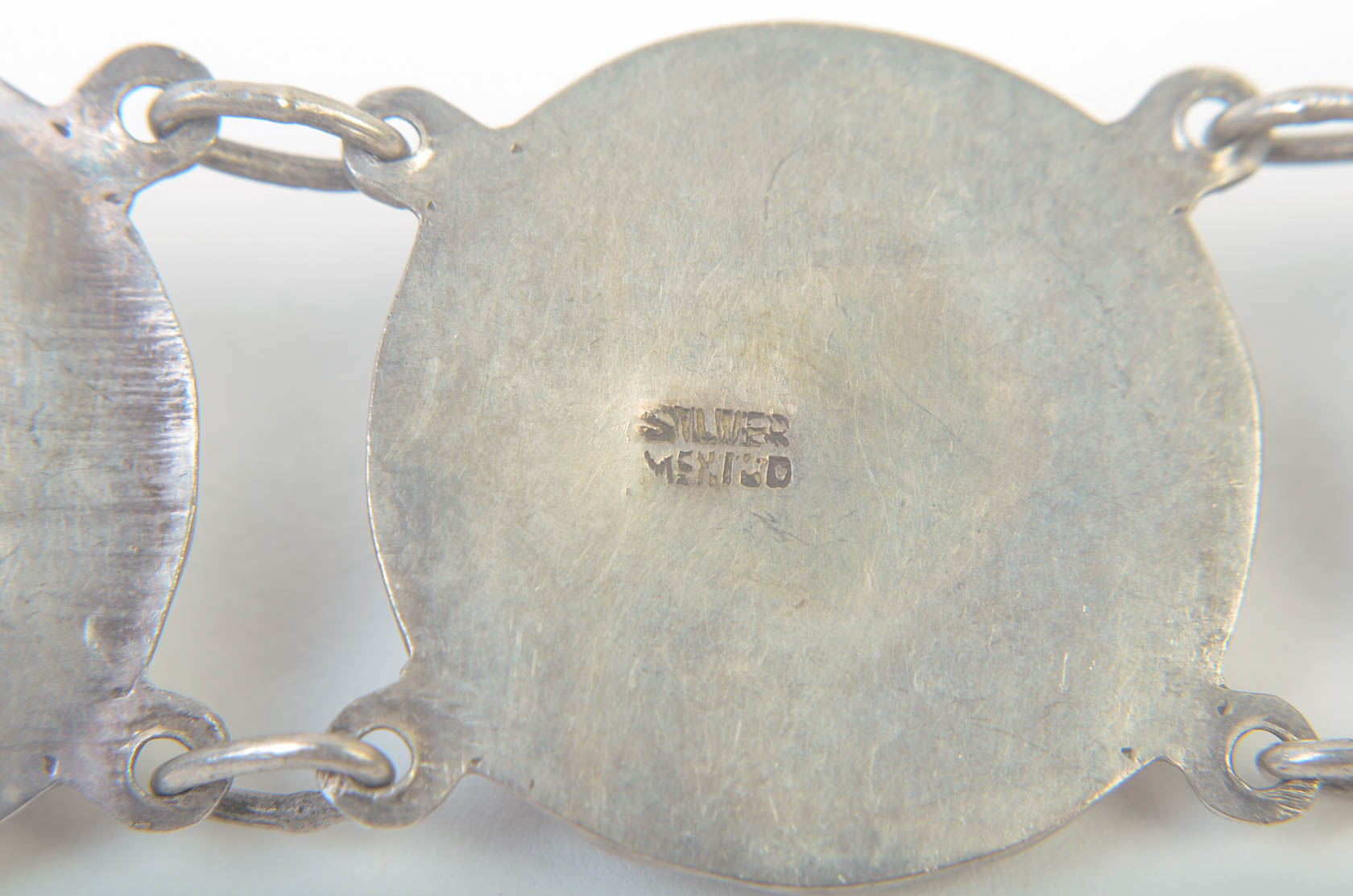 Pair of Vintage Mexican Sterling Silver Bracelets