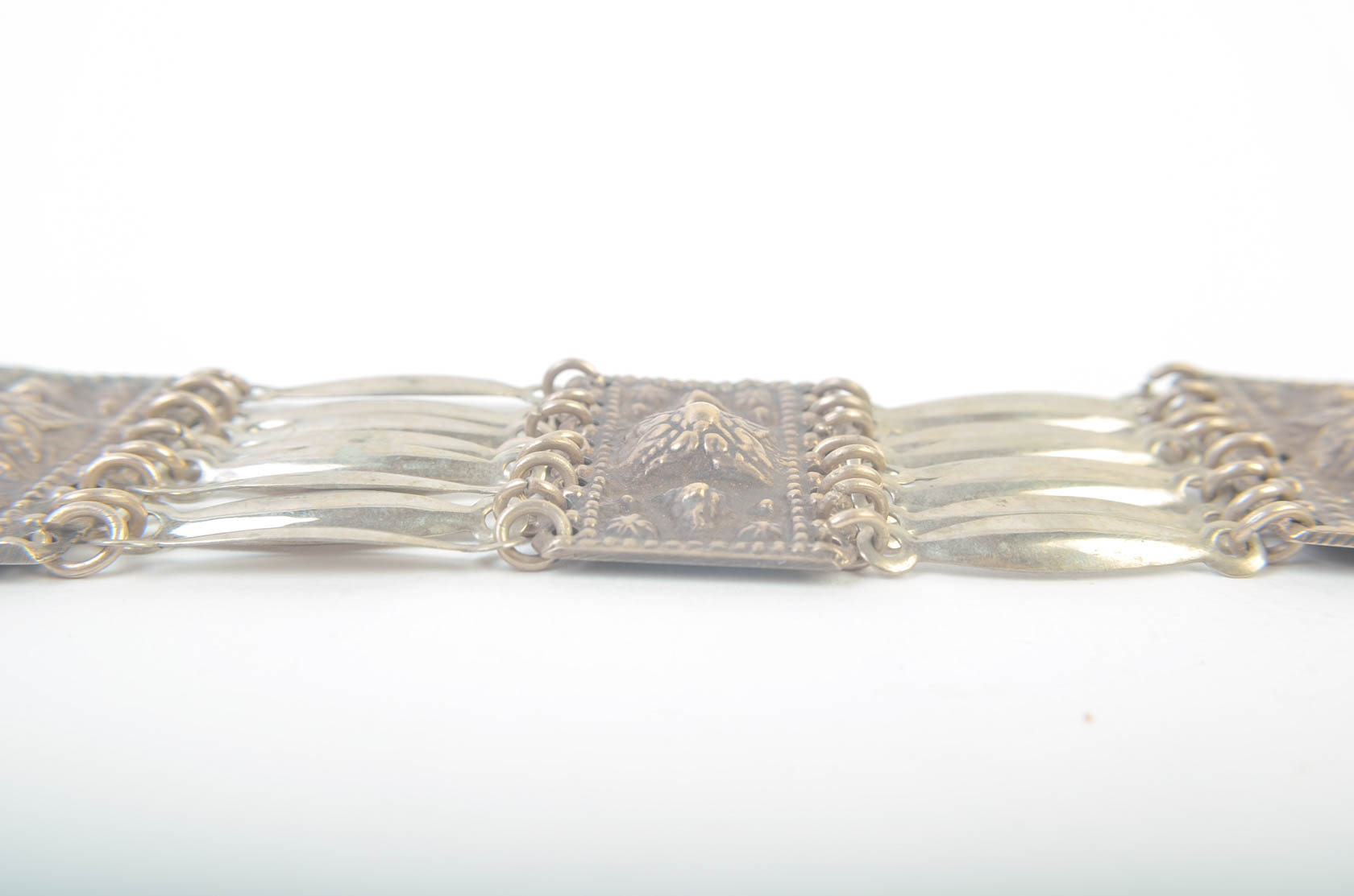 Pair of Vintage Mexican Sterling Silver Bracelets