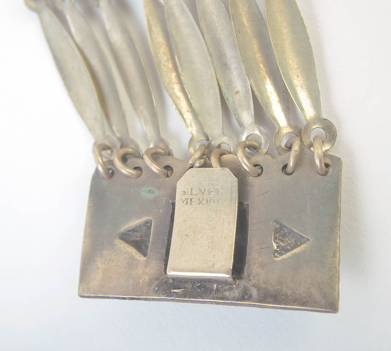 Pair of Vintage Mexican Sterling Silver Bracelets