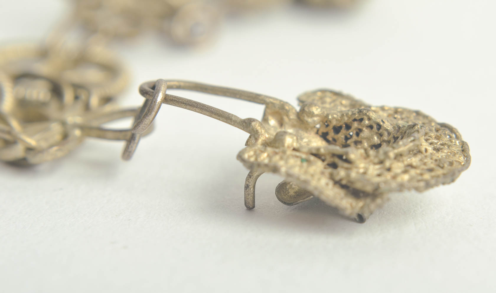 Vintage Metal Charm Bracelet