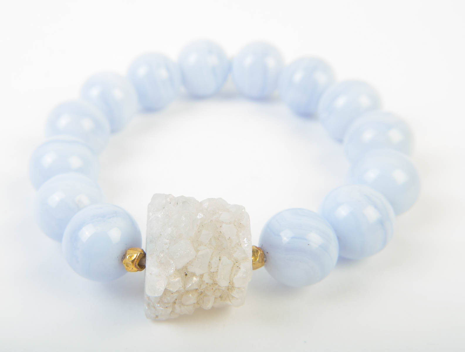 Trio of Hardtone Bead Bracelets