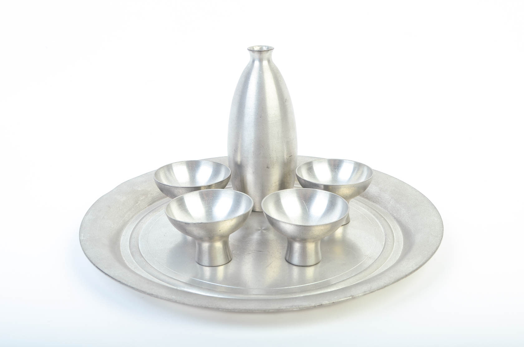 Vintage Selangor Pewter Sake Set