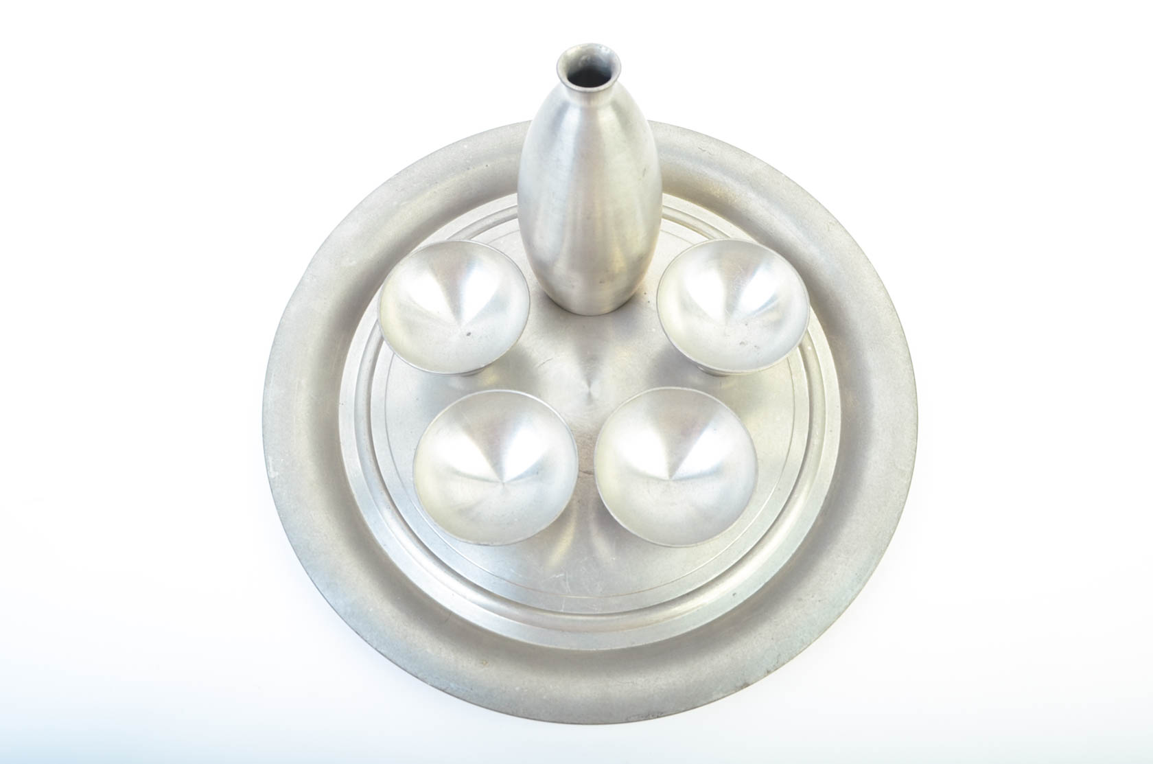 Vintage Selangor Pewter Sake Set