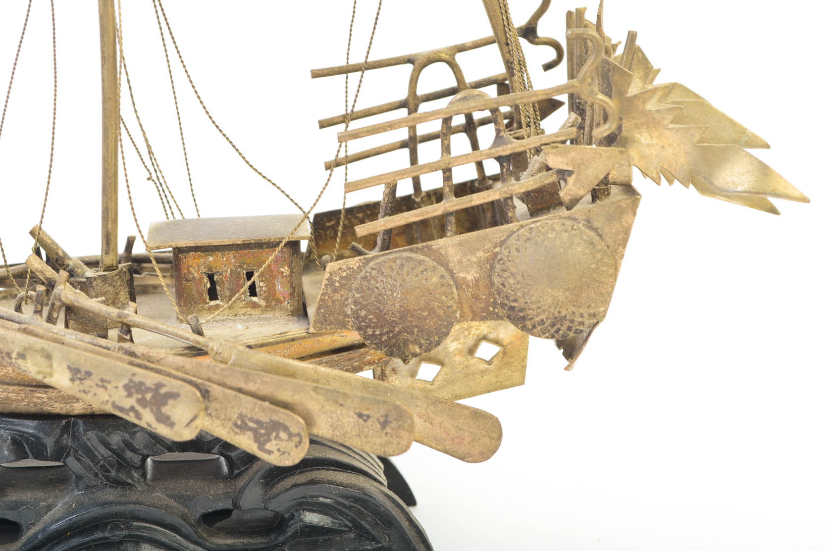 Trio of Brass Figures