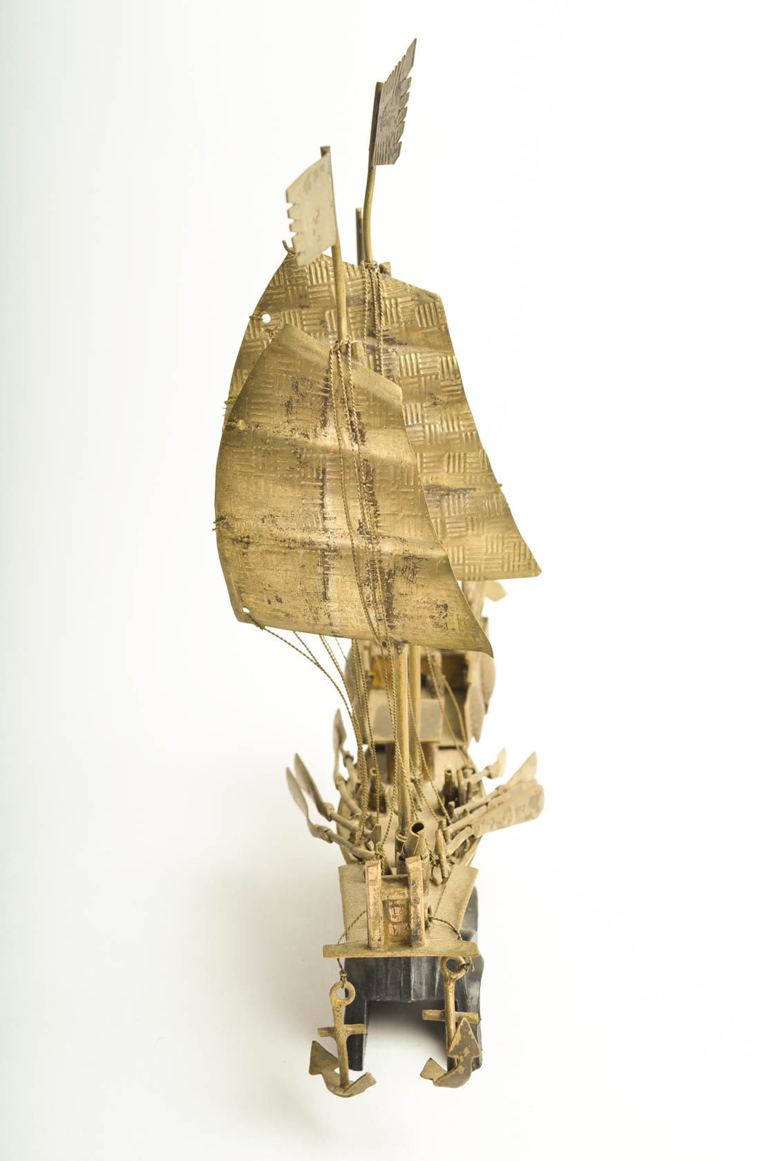 Trio of Brass Figures