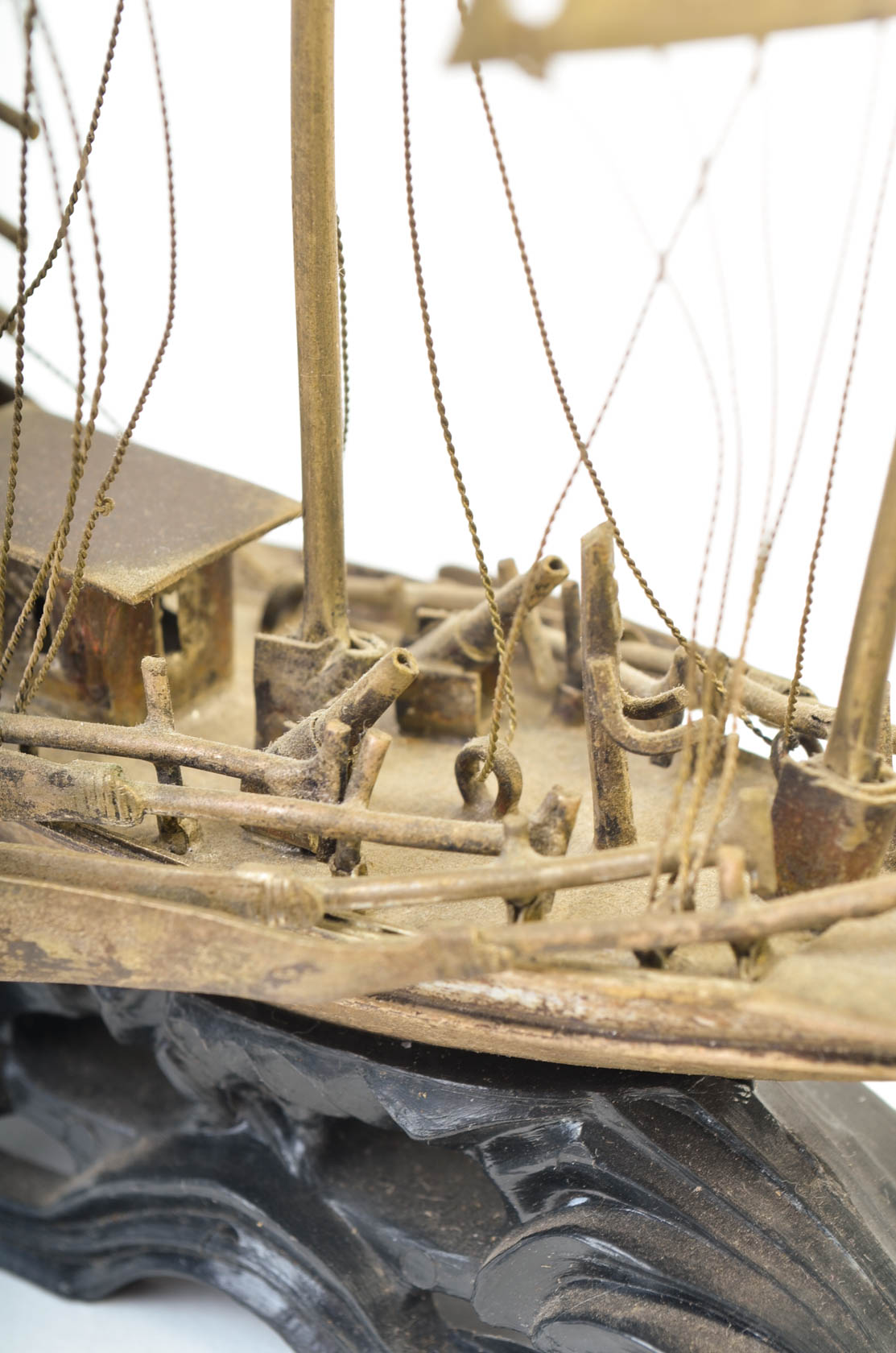 Trio of Brass Figures