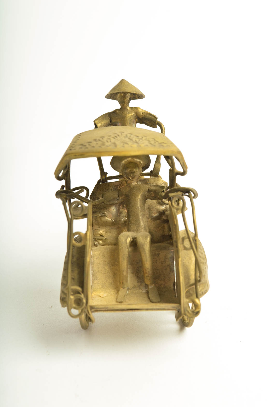 Trio of Brass Figures