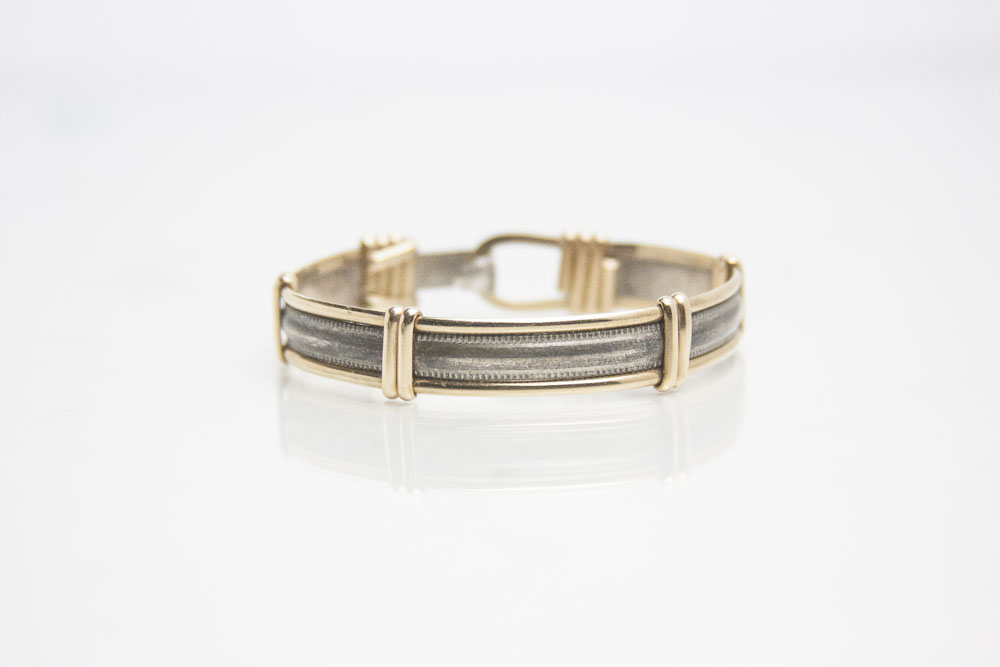 Sterling Silver and Gold Filled Bracelet