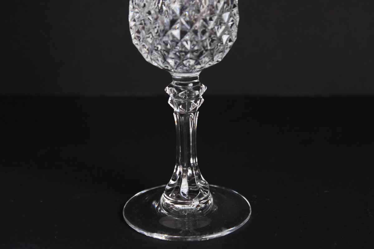 Set of French Cristal d'Arques "Longchamp" Champagne Flutes