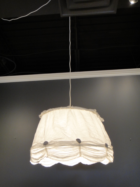 A Small Cloth Hanging Lights