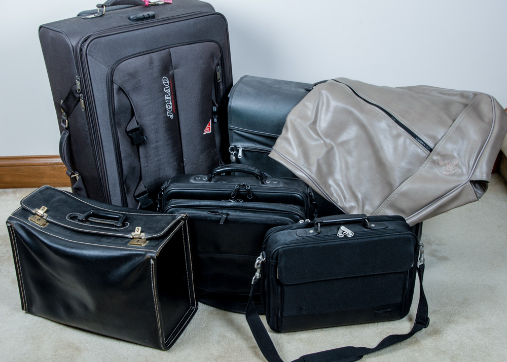 Collection of Vintage Luggage