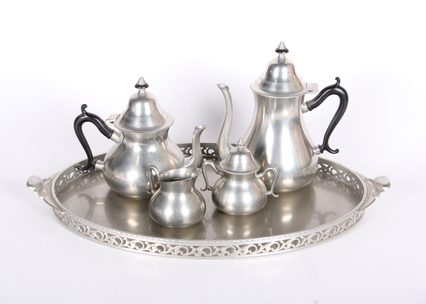 Royal Holland Pewter Tea Service