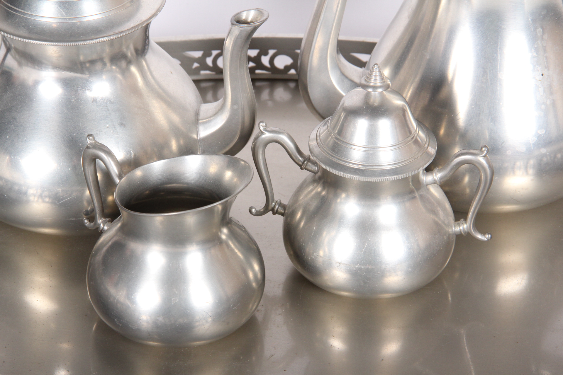 Royal Holland Pewter Tea Service