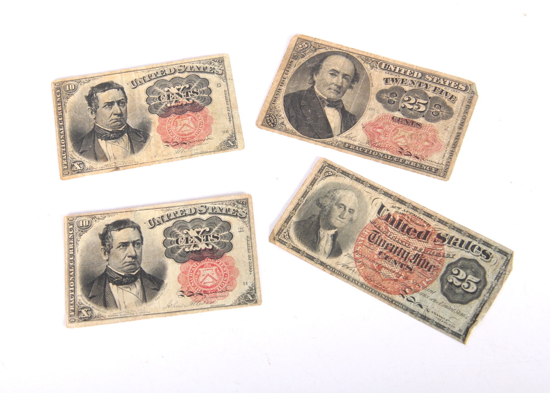 Antique United States Fractional Currency