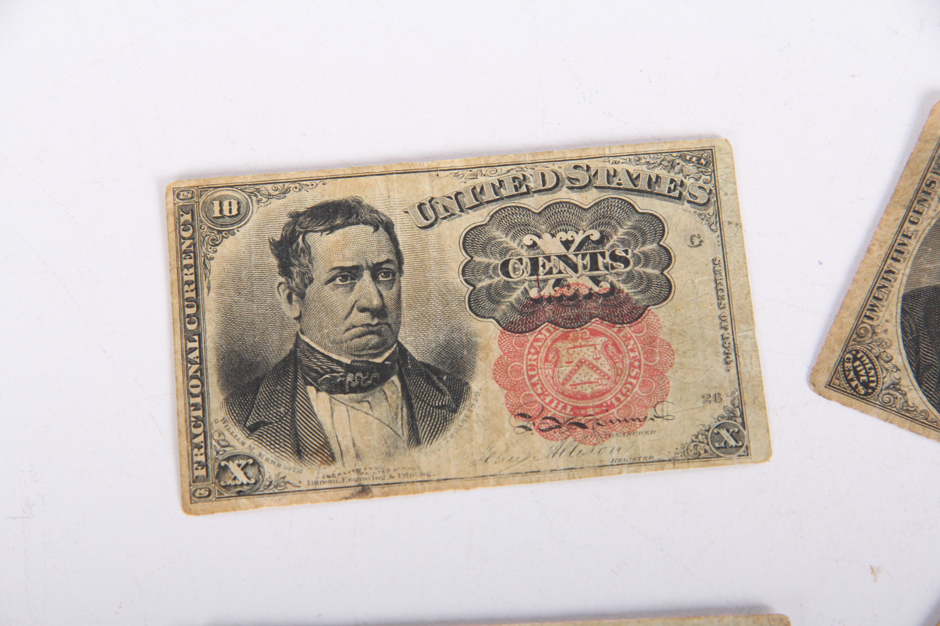 Antique United States Fractional Currency