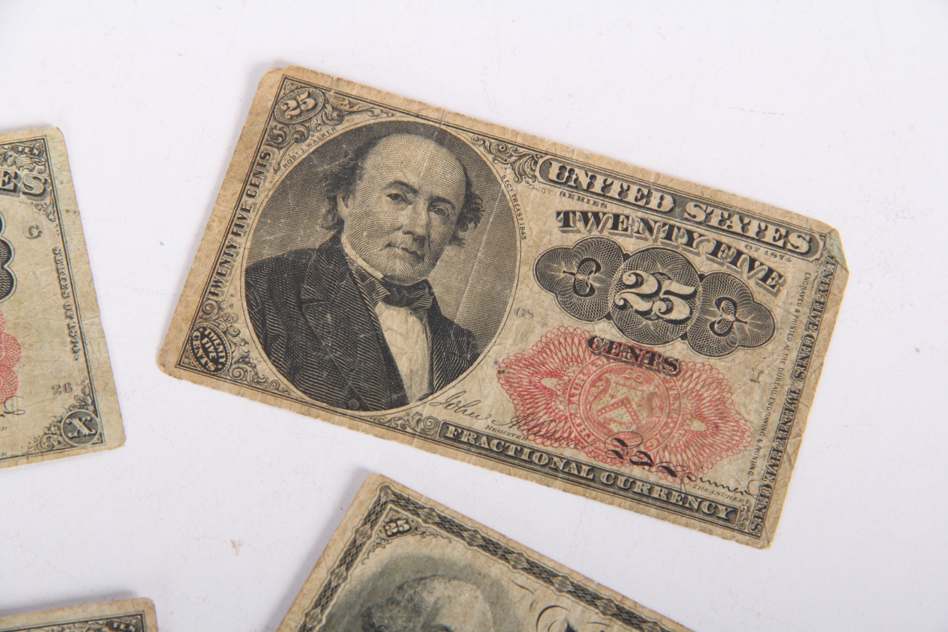 Antique United States Fractional Currency