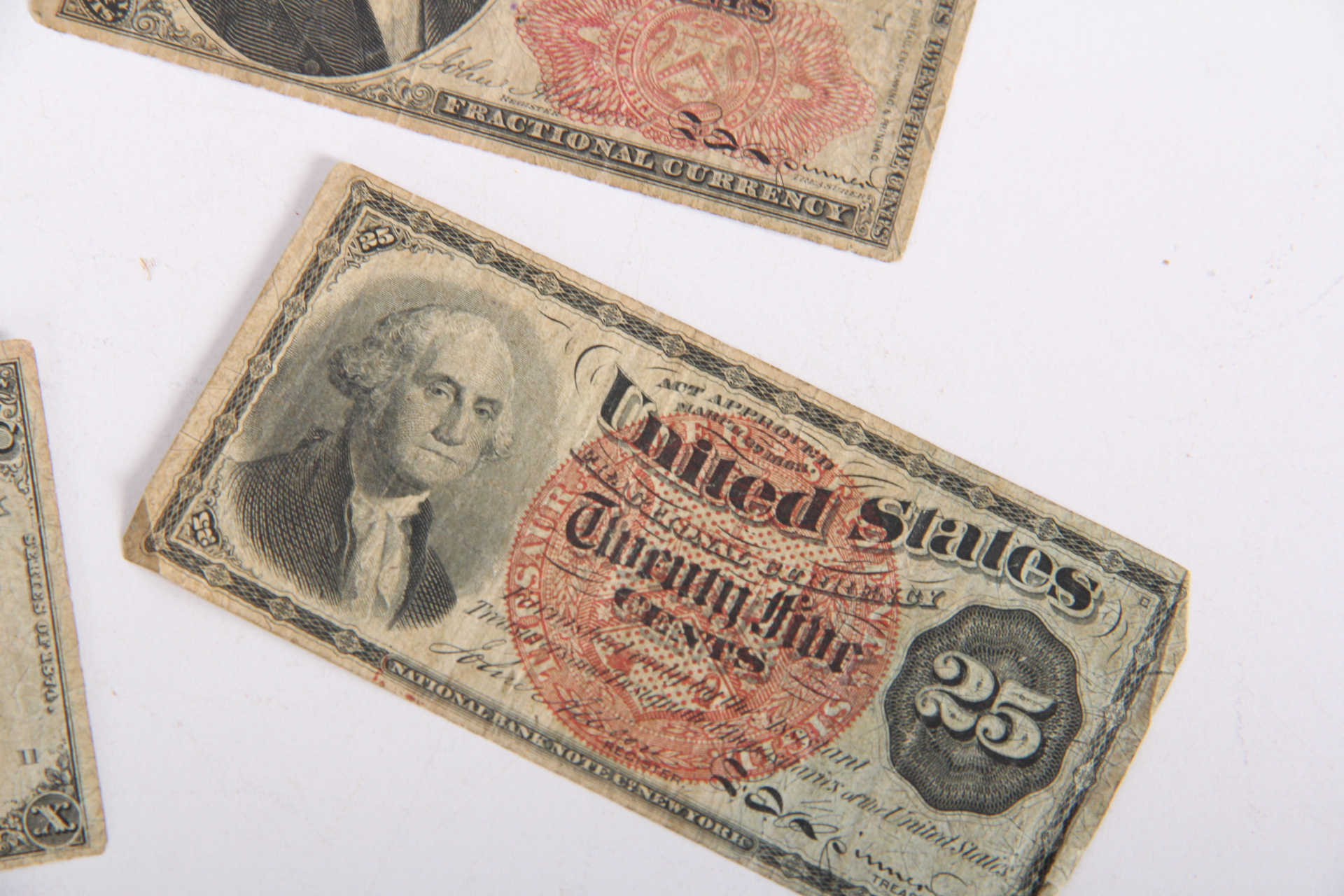 Antique United States Fractional Currency
