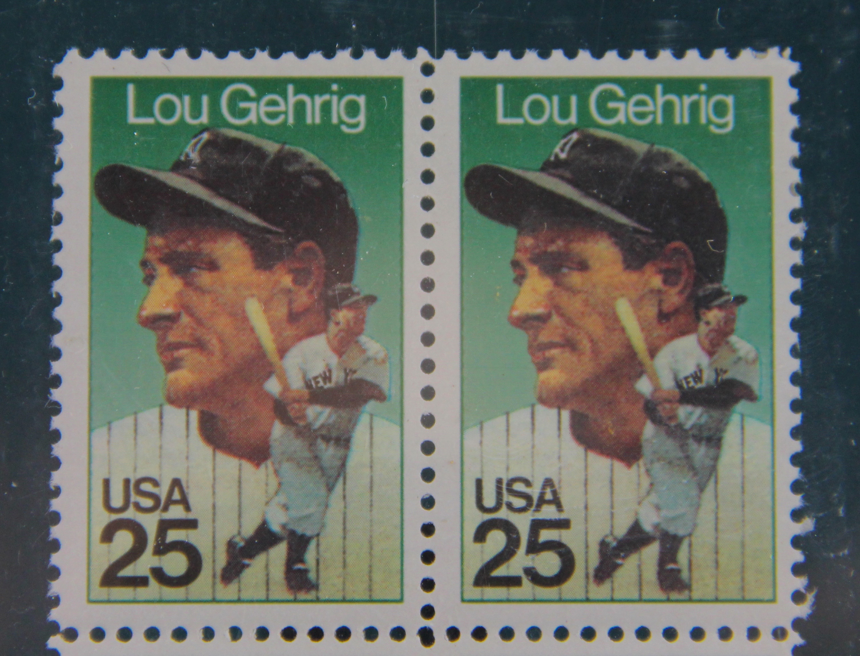 4-Pack Lou Gehrig Stamps