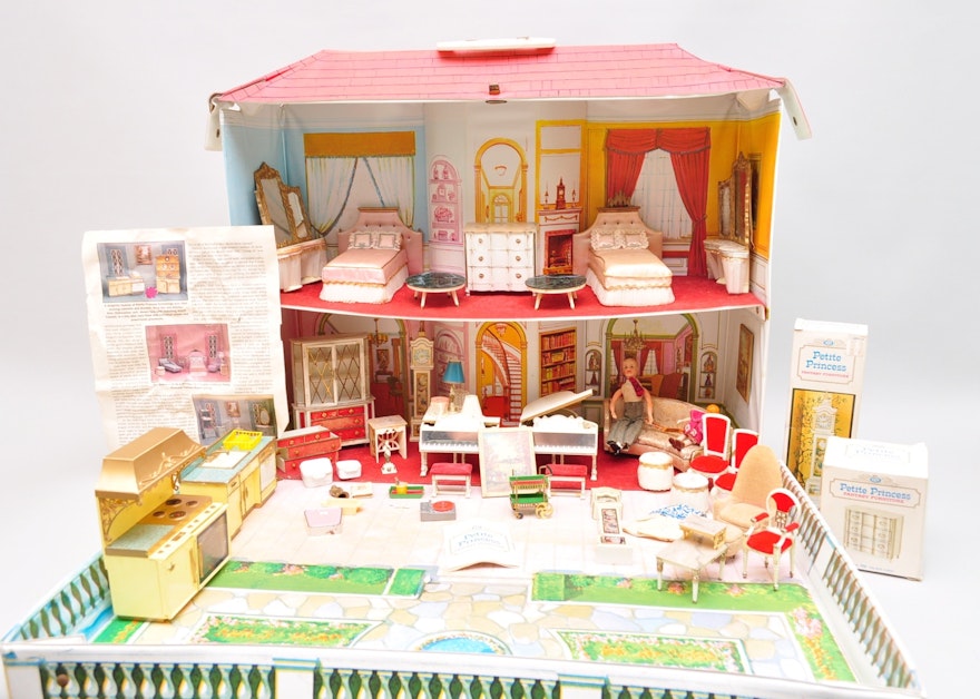 Petite Princess Doll House and Furniture