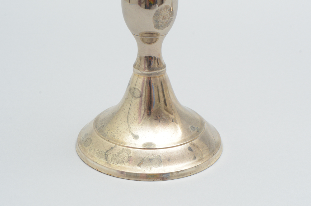 Pair of Pewter Candlesticks