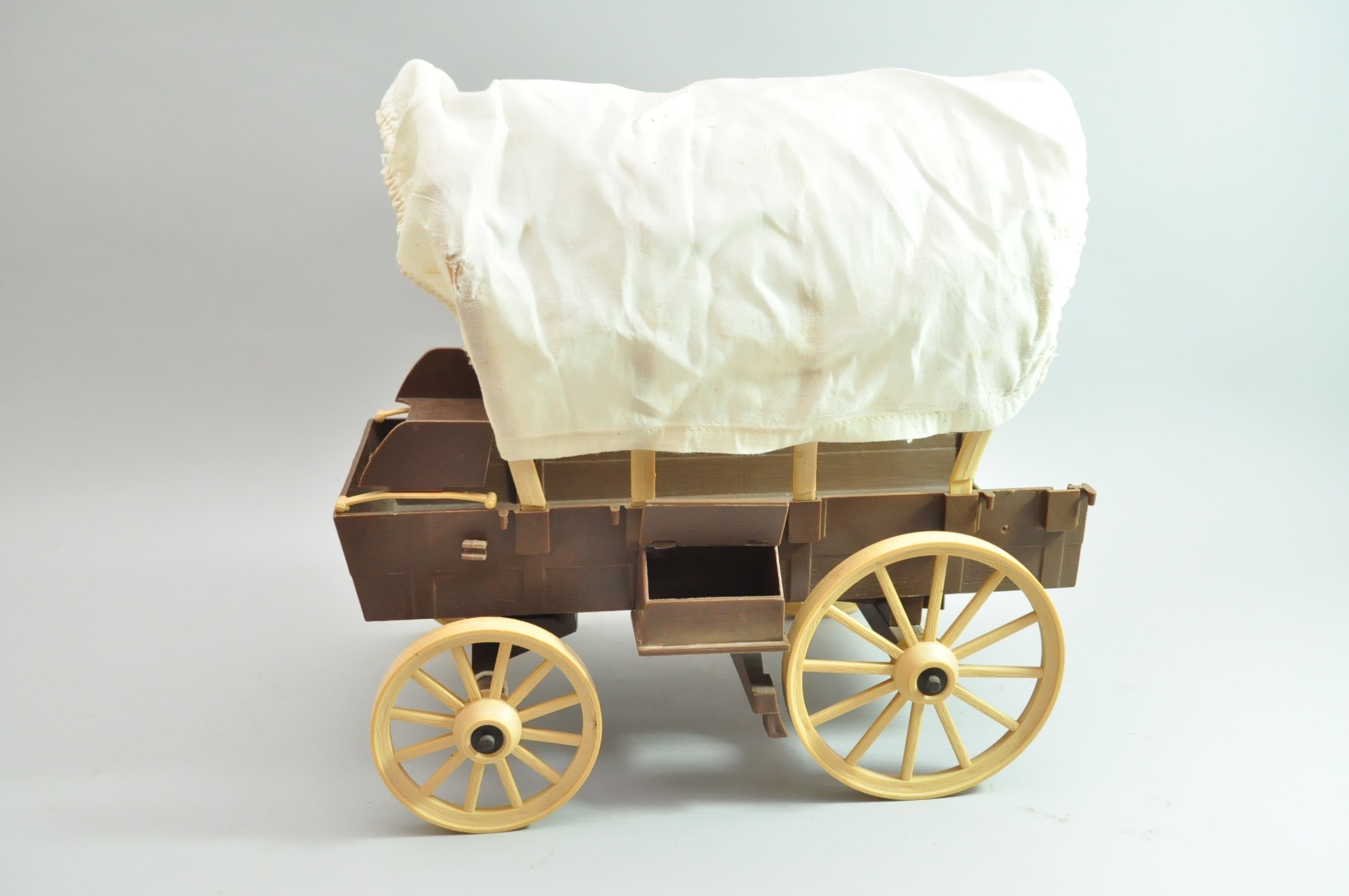 Johnny West Horses and Bonanza Wagon