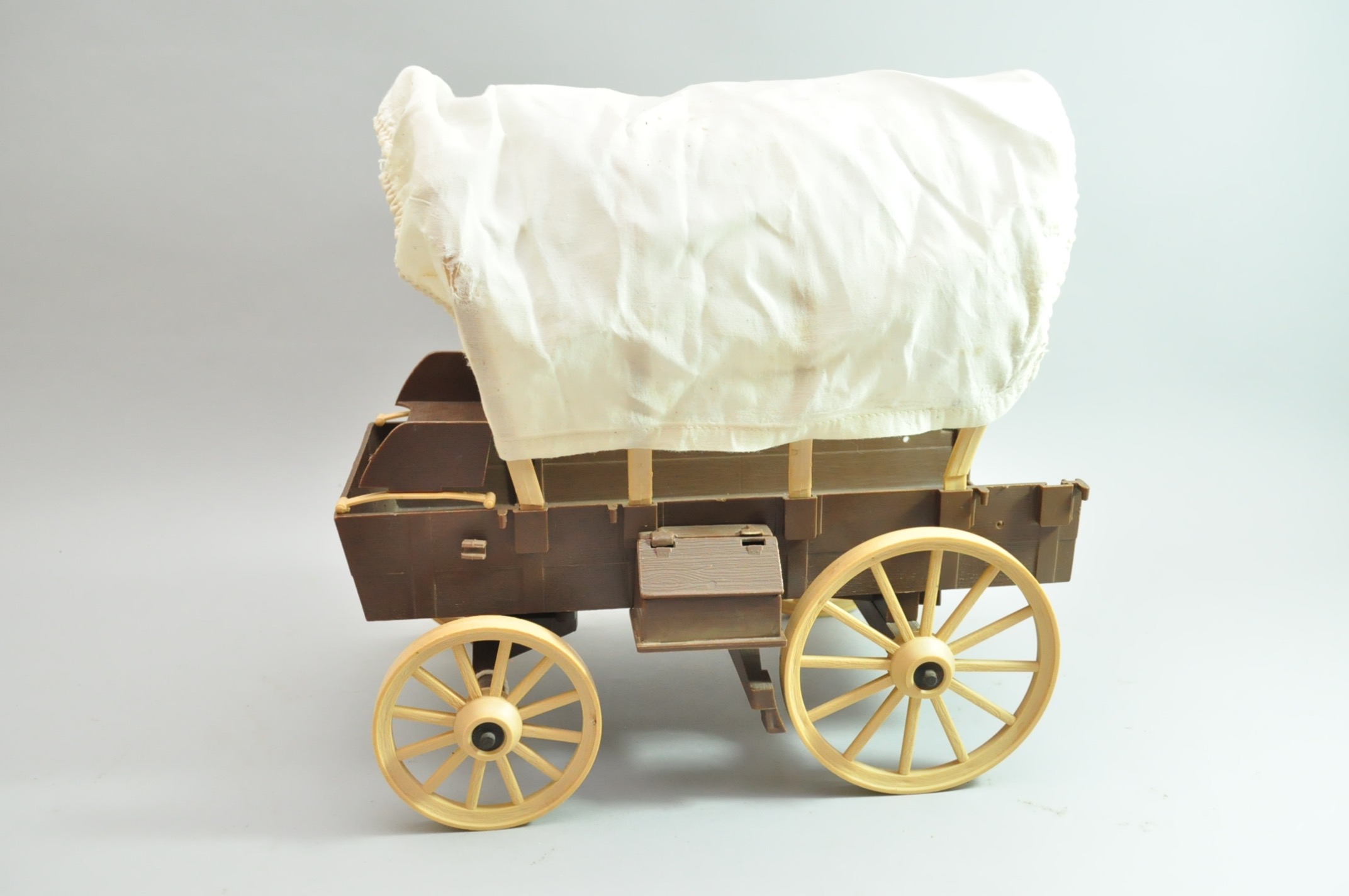 Johnny West Horses and Bonanza Wagon