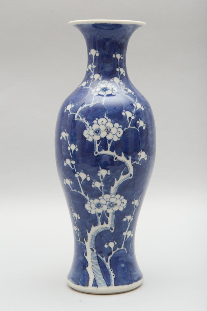A Pair of Chinese Blue & White Vases