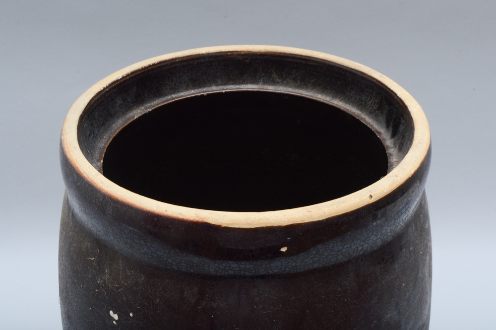 Two Antique Salt Glaze Jars