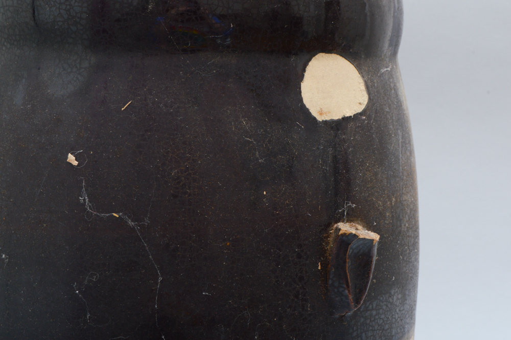 Two Antique Salt Glaze Jars